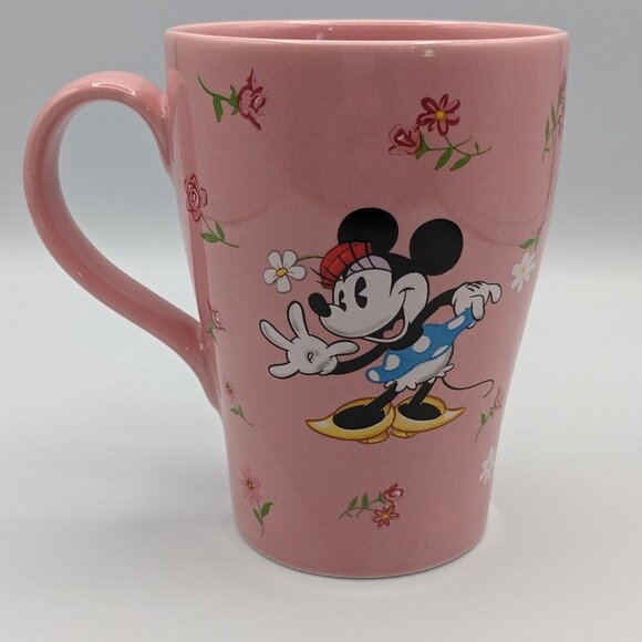 Minnie Mouse Pink Floral Mug - Disney Store - Picture 3 of 10